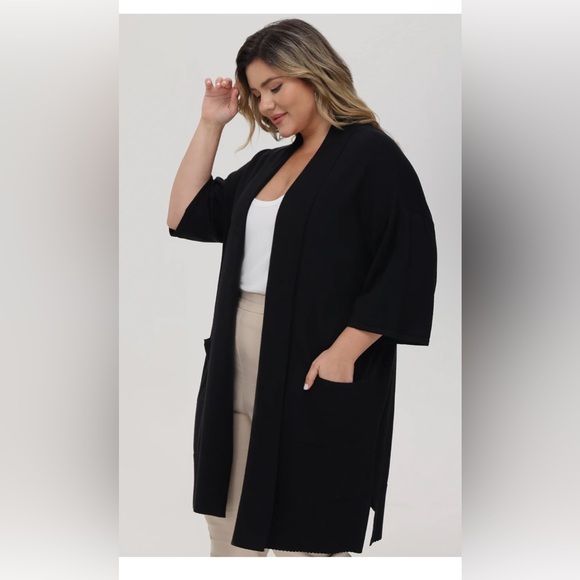 Kimono Sleeve Cardigan - Picture 2 of 5